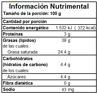 CREMA CHANTILLY 13KG PREM FSV CREMA CHANTILLY 13KG PREM FSV