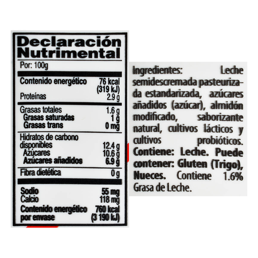 YOGHURT BATIDO NATURAL 1 KG YPT